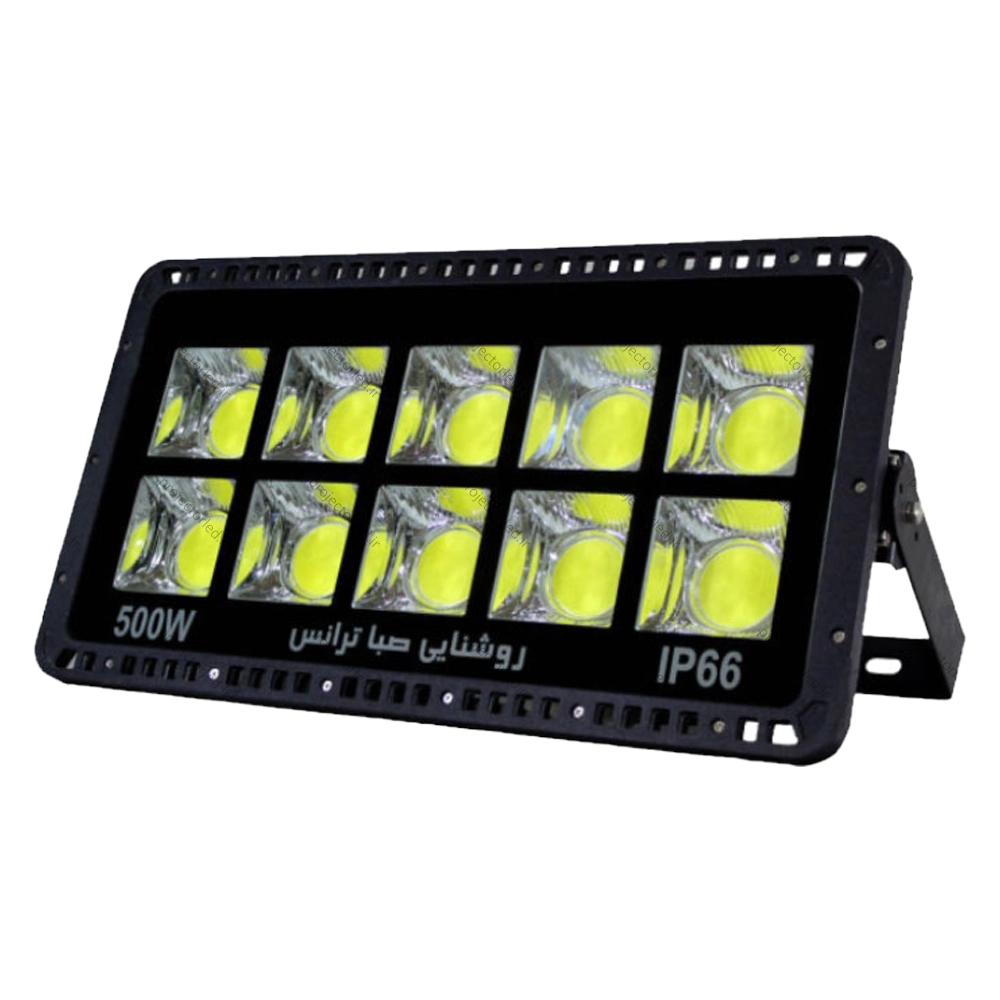 sabatrans-floodlight-500w پروژکتور 500 وات COB مدل پنجره ای صبا ترانس - تصویر 1