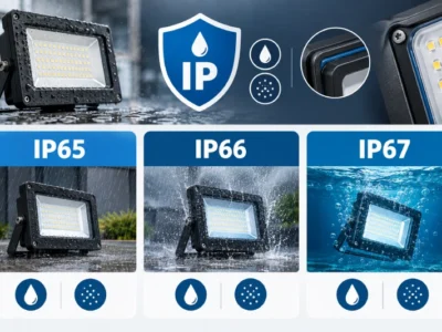 IP چیست؟ تفاوت IP65، IP66 و IP67 در پروژکتور LED