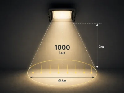 لوکس (Lux) چیست؟ راهنمای کامل شدت روشنایی در پروژکتور LED